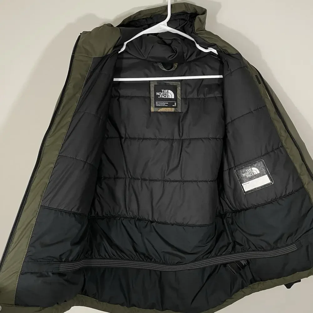 The North Face Brayden Insulated Winter Ski Coat Boys Medium 10-12 Camo Jacket